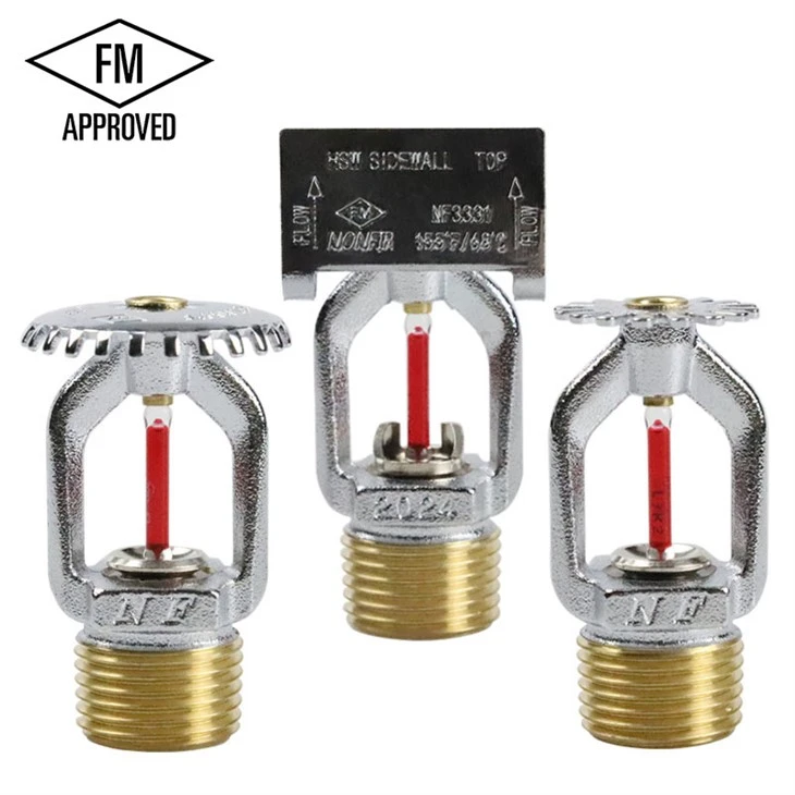 FM Approved Quick Response Sidewall Sprinkler For Fire Protection Systems suppliers
